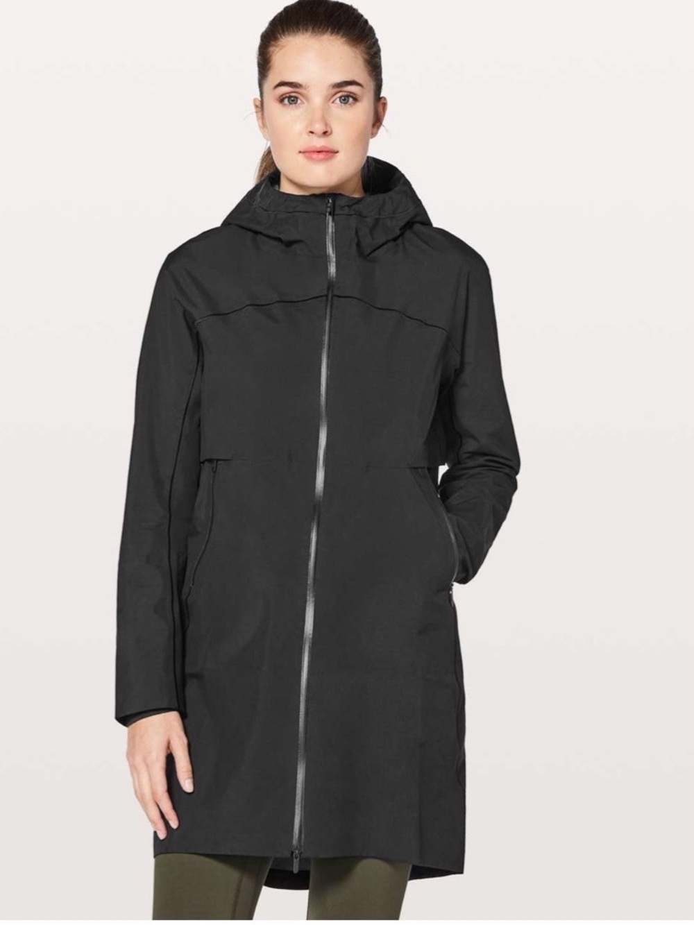 Lululemon Cloud Crush Jacket
Black Raincoat Size 10